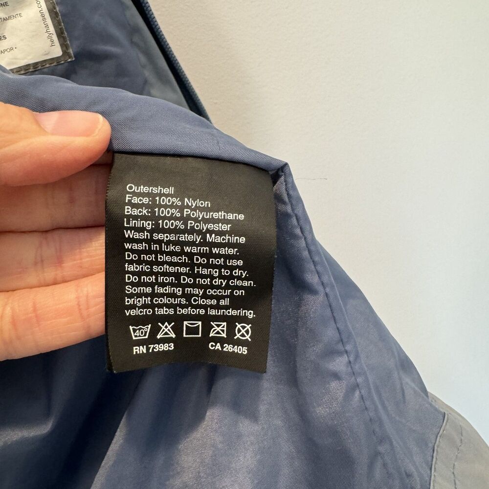 Helly Hansen Helly Tech Rain Jacket Waterproof Ho… - image 7